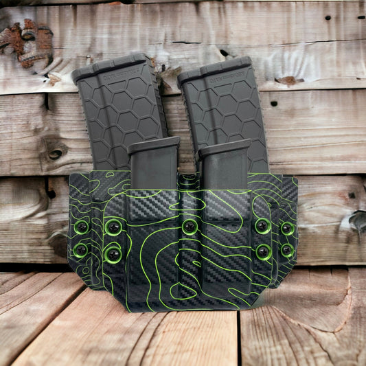 OWB Pistol + Rifle Double Mag Carrier