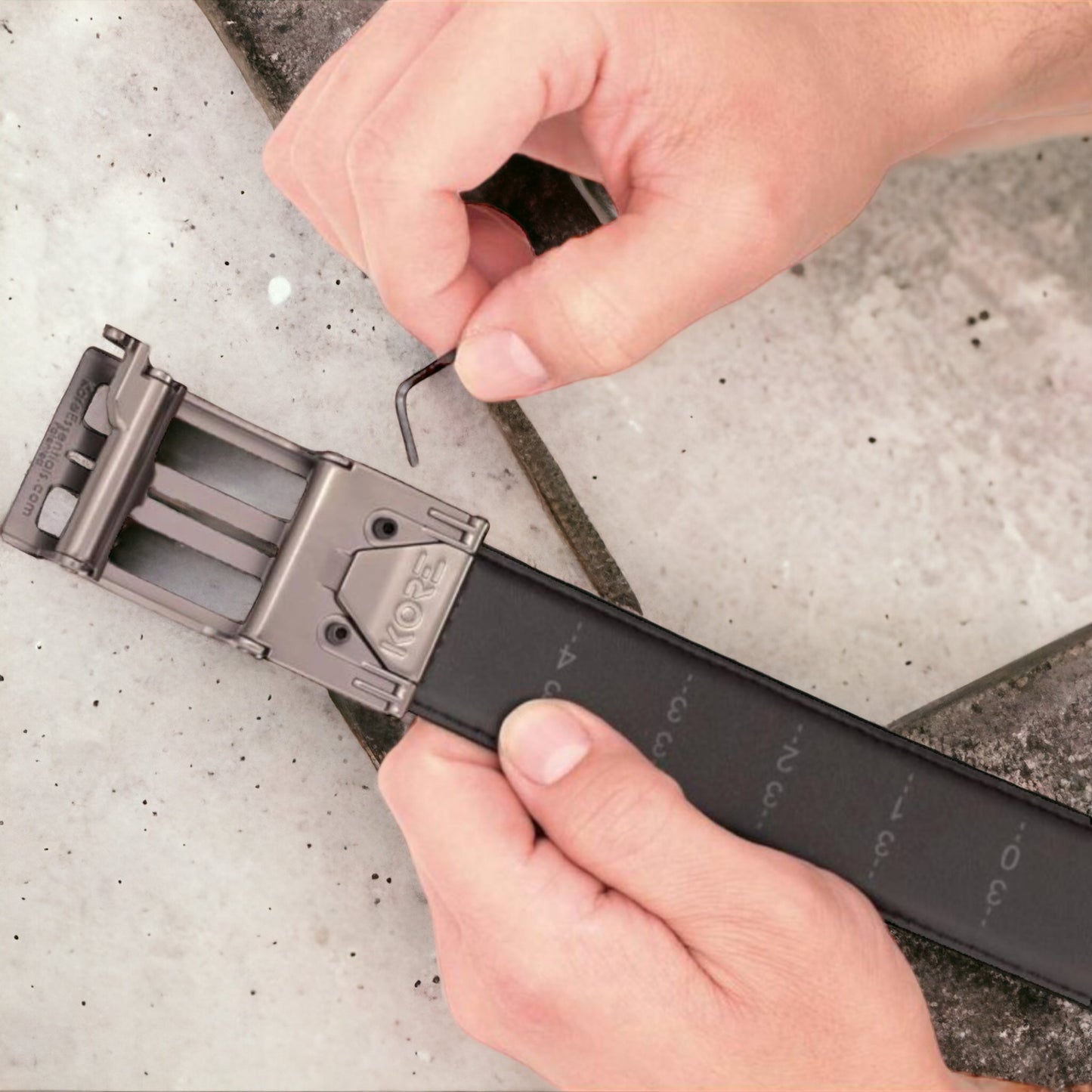 KORE - Leather Gun Belt