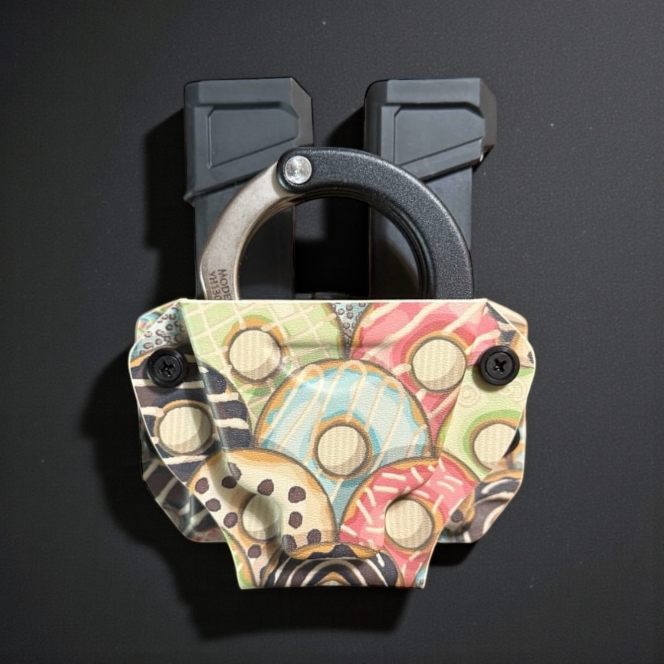 Handcuff + Pistol Double Mag Carrier