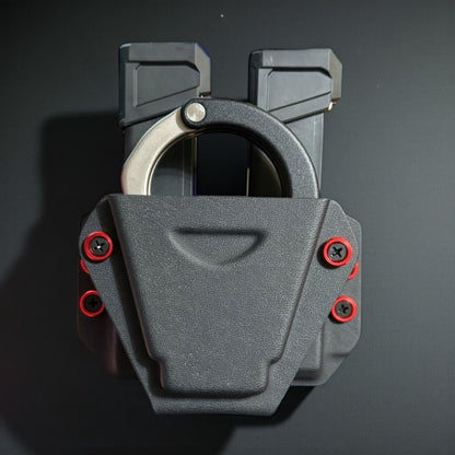 Handcuff + Pistol Double Mag Carrier