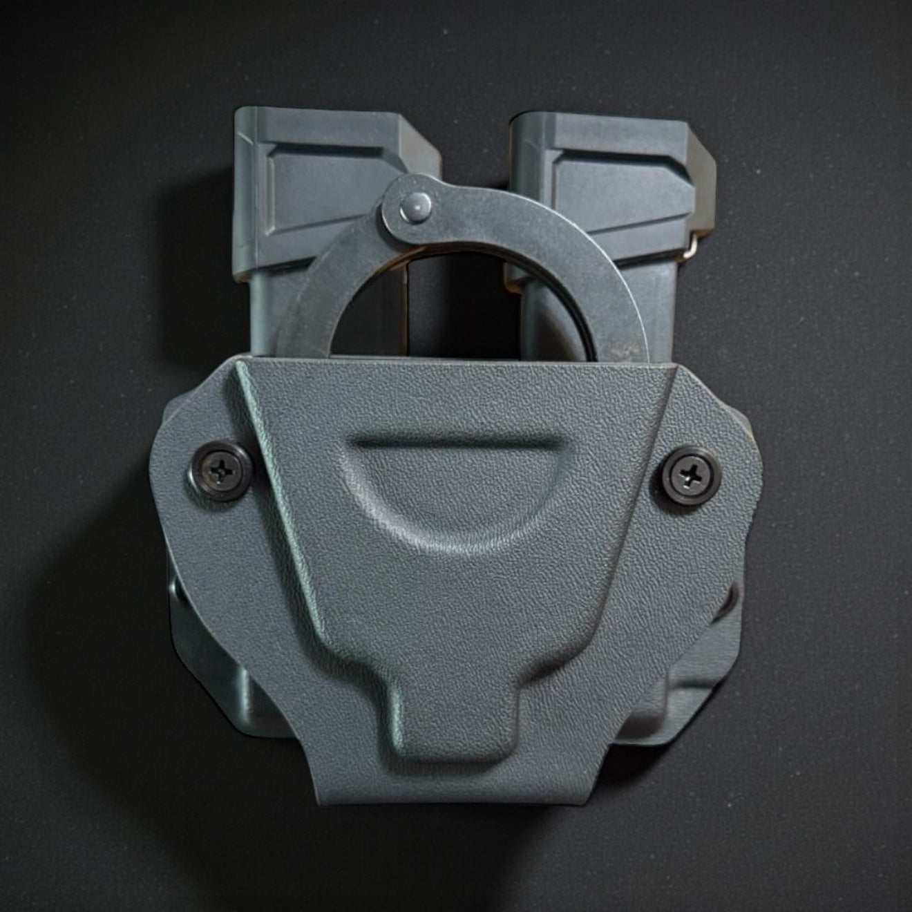 Handcuff + Pistol Double Mag Carrier