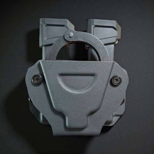 Handcuff + Pistol Double Mag Carrier