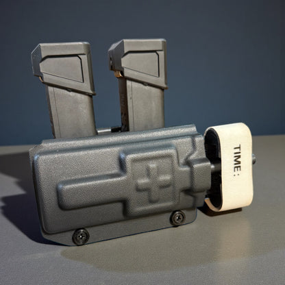 Tourniquet + Pistol Double Mag Carrier