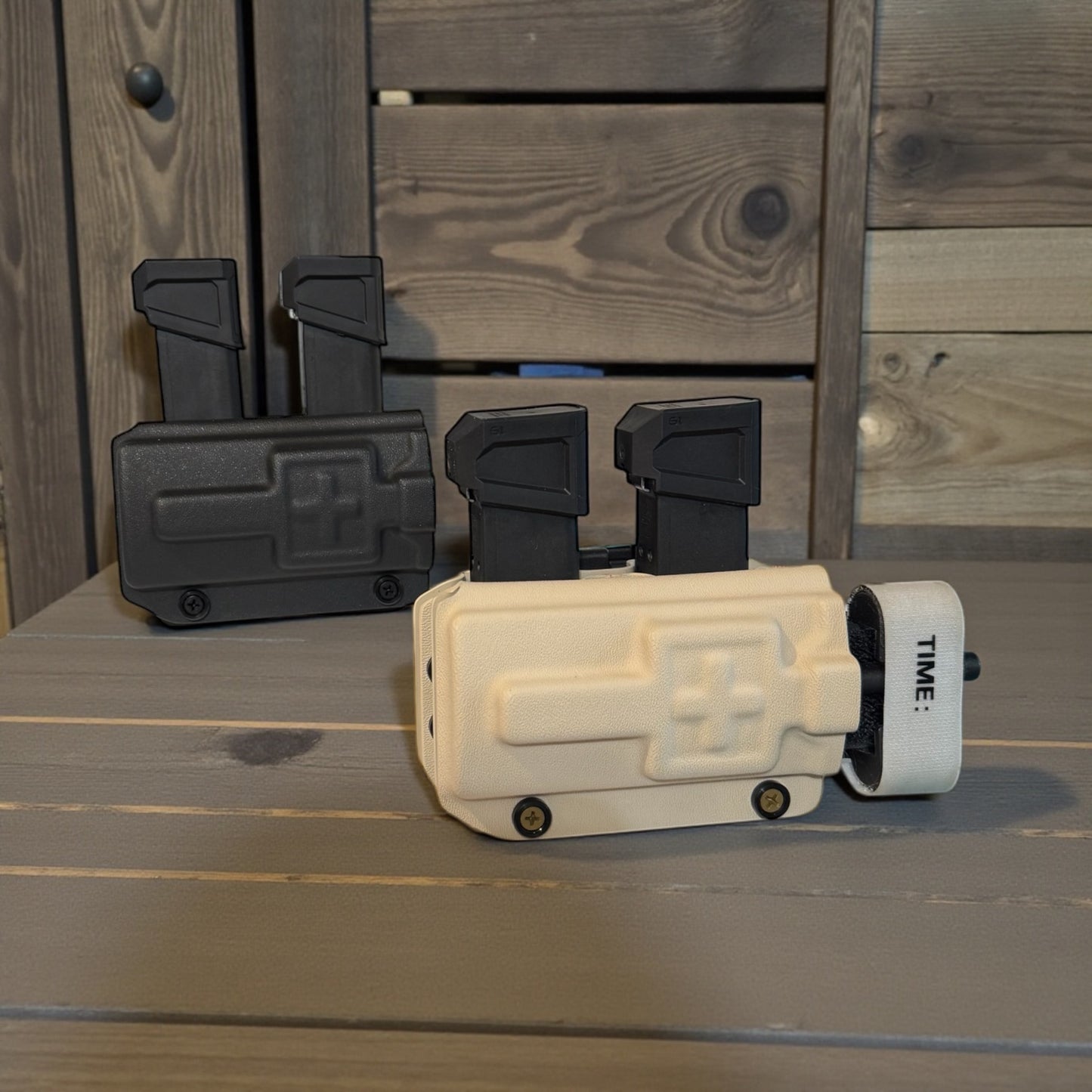 Tourniquet + Pistol Double Mag Carrier