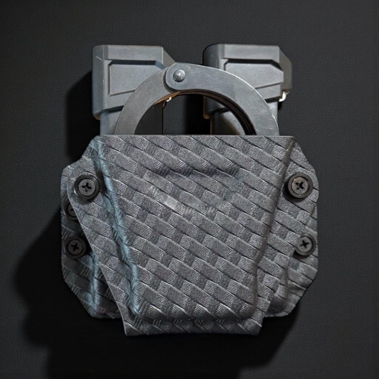 Handcuff + Pistol Double Mag Carrier