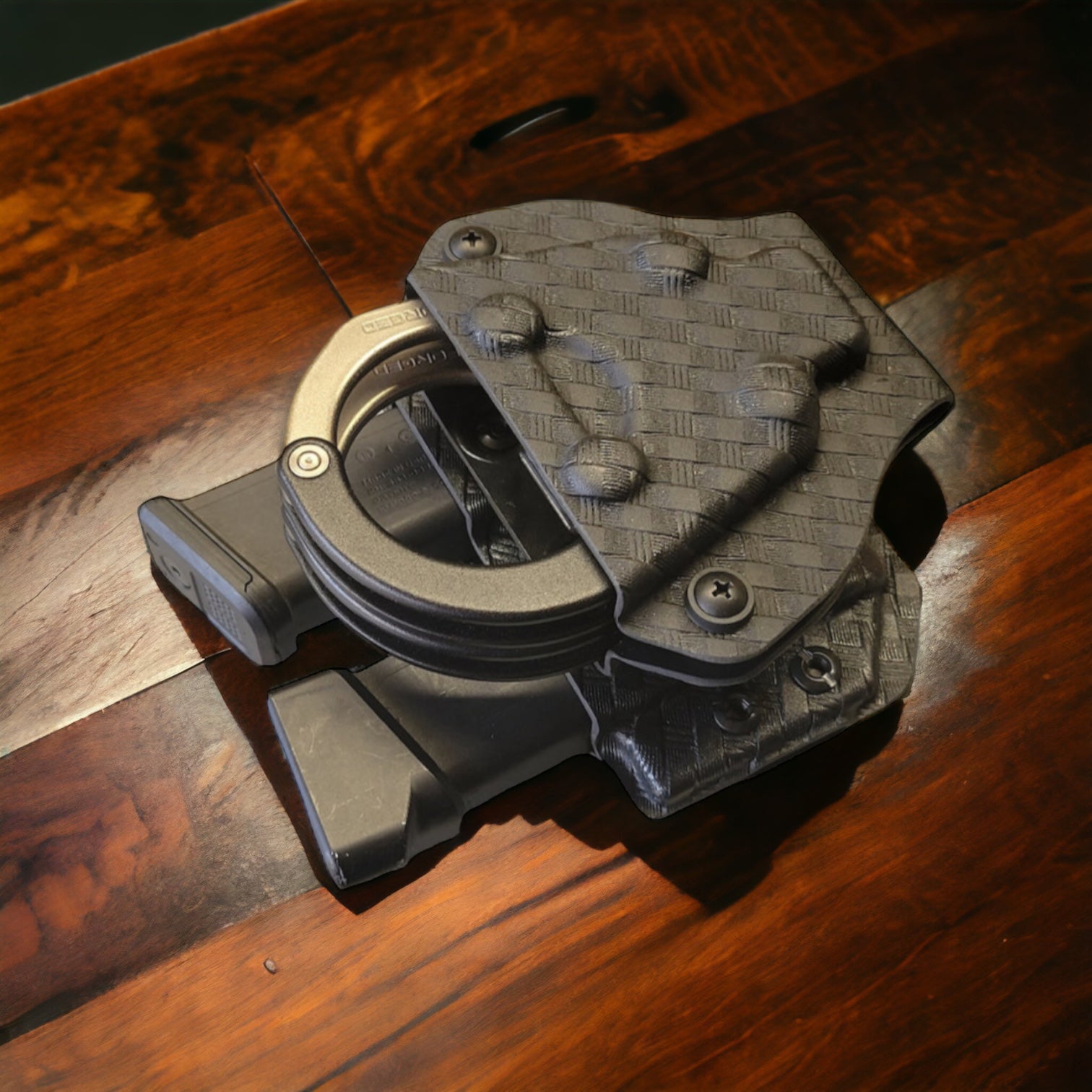 Handcuff + Pistol Double Mag Carrier – Modern Patriot Holsters