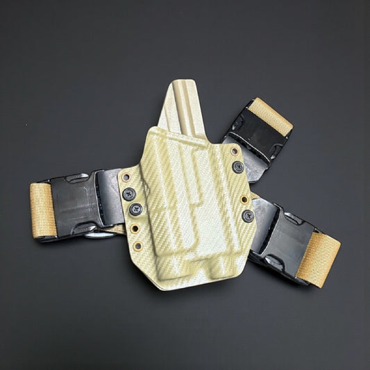 Pro Series: Chest Rig 2.0 Holster - Light Bearing