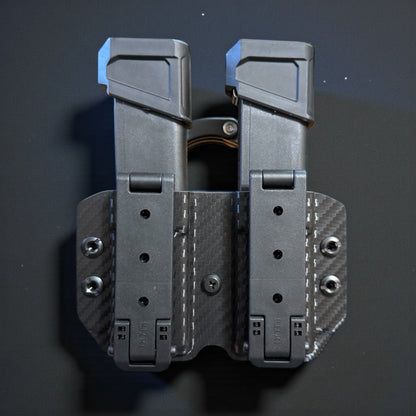 Handcuff + Pistol Double Mag Carrier
