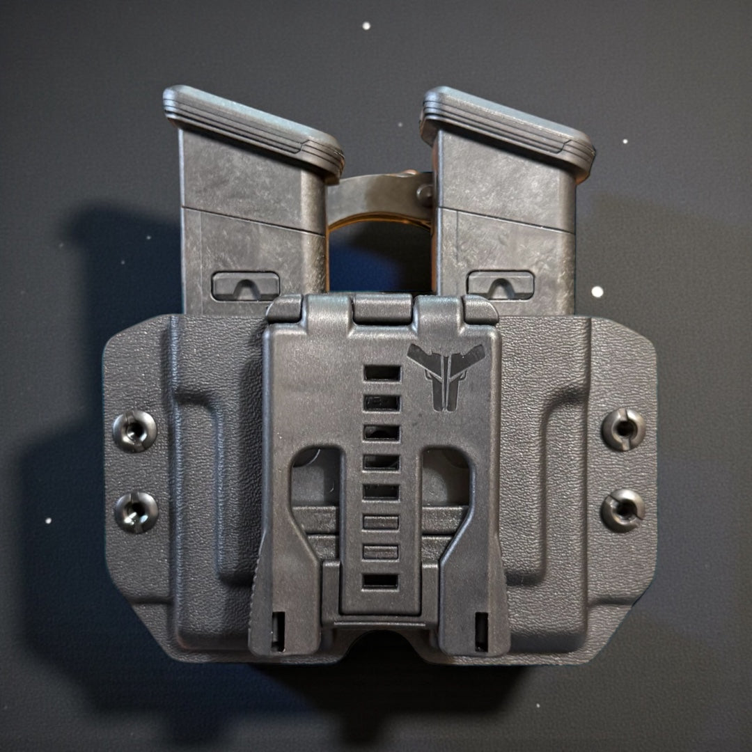 Handcuff + Pistol Double Mag Carrier