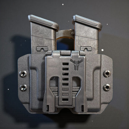 Handcuff + Pistol Double Mag Carrier