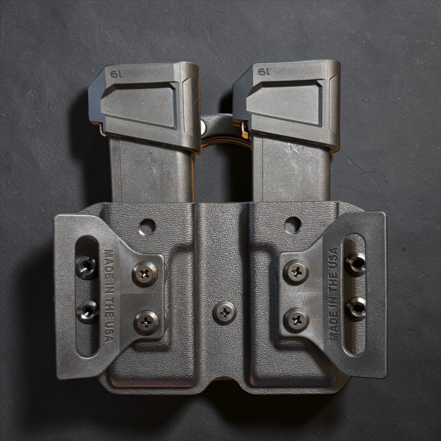 Handcuff + Pistol Double Mag Carrier