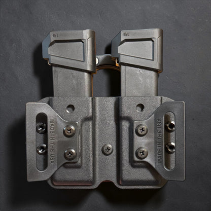 Handcuff + Pistol Double Mag Carrier